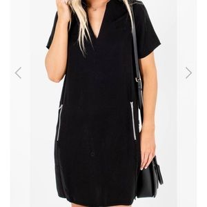 Cute mini shirt dress you can dress up or down